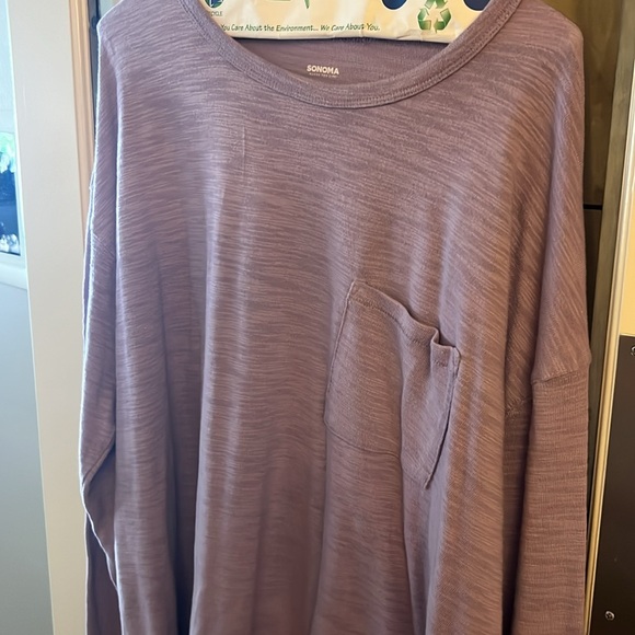 Lavender long sleeve tee-shirt - Picture 3 of 3
